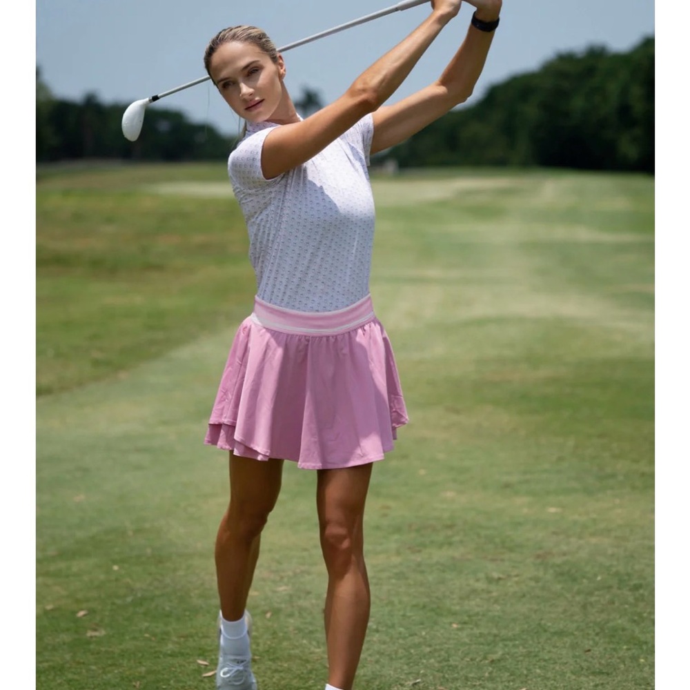 NWT tasc Play On 15in Skirt in Bloom